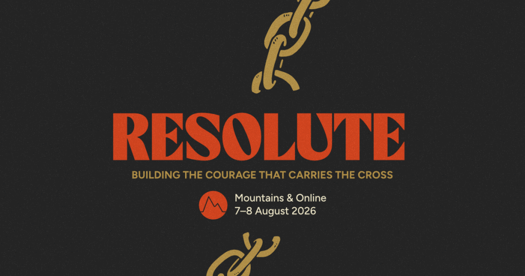 Building Courage for the Cross at Katoomba Christian Convention 2026.